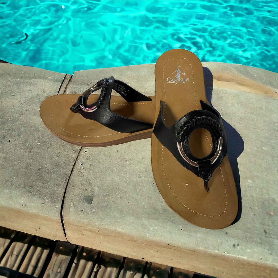 Ring My Bell Sandal-Sandals-Corky's-Whiskey Ray's Boutique, Women's Western Wear Boutique in Waxahachie, TX
