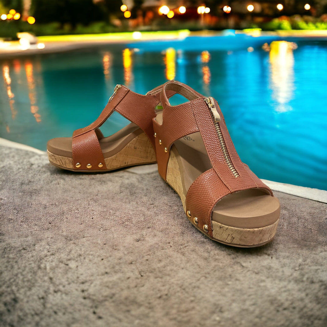 Zip it Good-Wedges-Corky's-Whiskey Ray's Boutique, Women's Western Wear Boutique in Waxahachie, TX