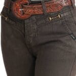 CRUEL DENIM® WOMENS QUINN BROWN TAPERED JEAN-Jeans-Cruel-Whiskey Ray's Boutique, Women's Western Wear Boutique in Waxahachie, TX
