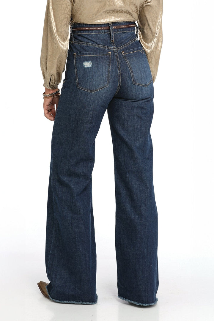 Woman’s Skylar Wide leg-Dark Stone-Jeans-Cruel-Whiskey Ray's Boutique, Women's Western Wear Boutique in Waxahachie, TX