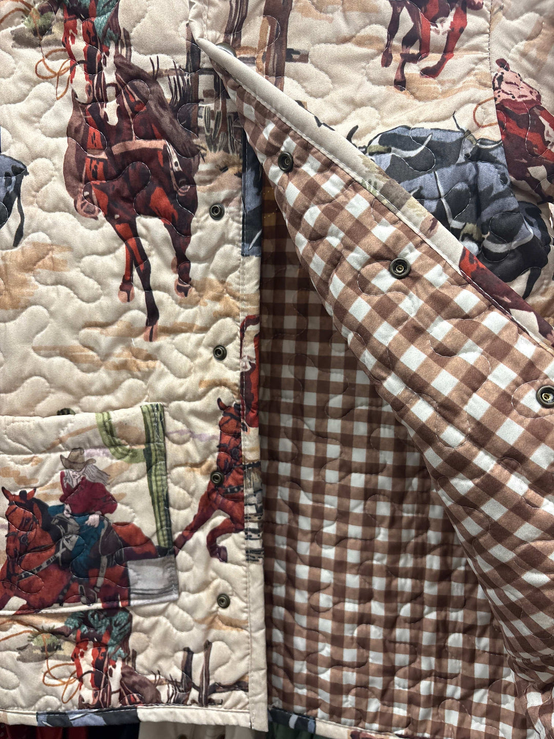 Ida Mae Home Coats & Jackets Blaze Quilted Snap Jacket