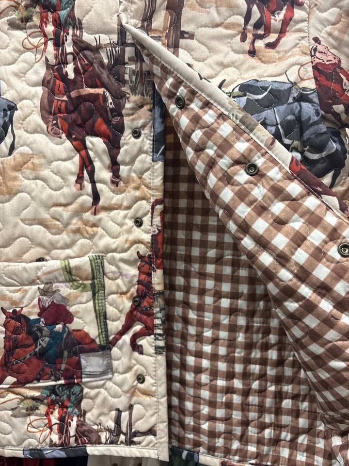 Ida Mae Home Coats & Jackets Blaze Quilted Snap Jacket