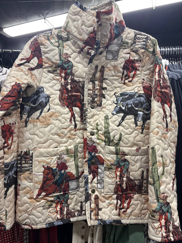 Ida Mae Home Coats & Jackets Blaze Quilted Snap Jacket