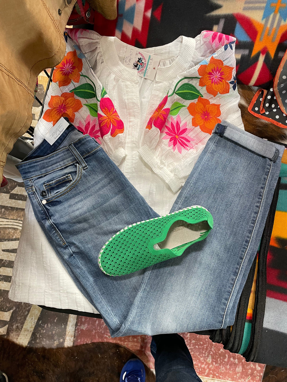 Judy Blue midrise cuffed slim jeans-Jeans-Judy Blue-Whiskey Ray's Boutique, Women's Western Wear Boutique in Waxahachie, TX