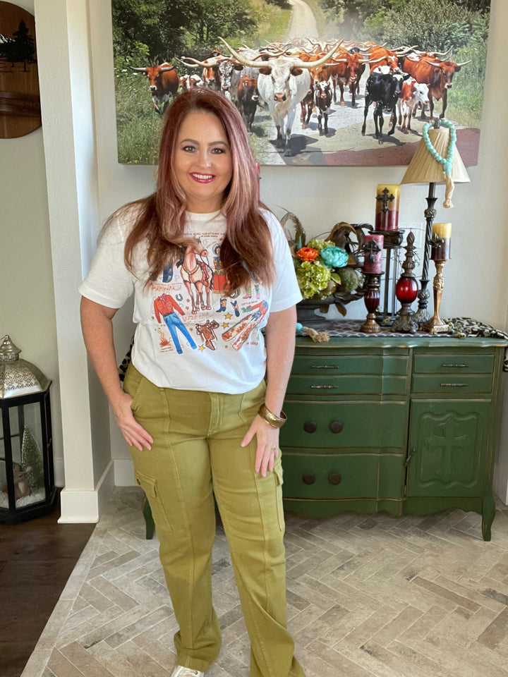 Judy Blue High Waist Cargo-Pants-Judy Blue-Whiskey Ray's Boutique, Women's Western Wear Boutique in Waxahachie, TX