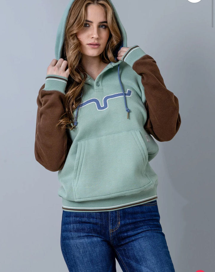 Amigo Hoodie-Matcha-Outerwear-Kimes Ranch-Whiskey Ray's Boutique, Women's Western Wear Boutique in Waxahachie, TX