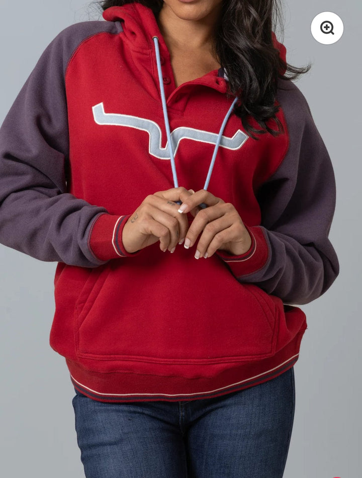 Amigo Hoodie-Red-Sweaters-Kimes Ranch-Whiskey Ray's Boutique, Women's Western Wear Boutique in Waxahachie, TX