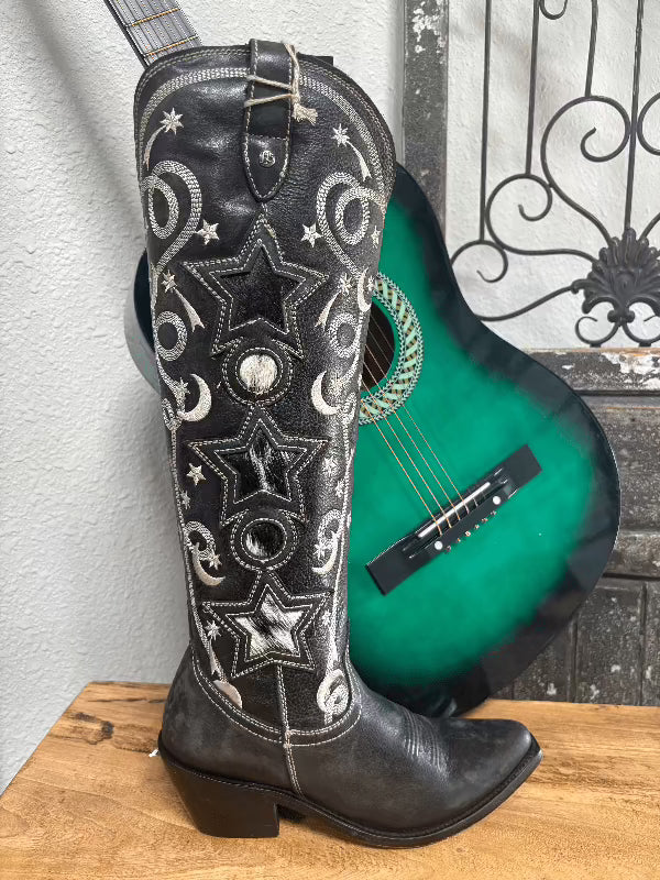 Liberty Black Nagore Mossil Negro-Boots-Liberty Black Boots-Whiskey Ray's Boutique, Women's Western Wear Boutique in Waxahachie, TX
