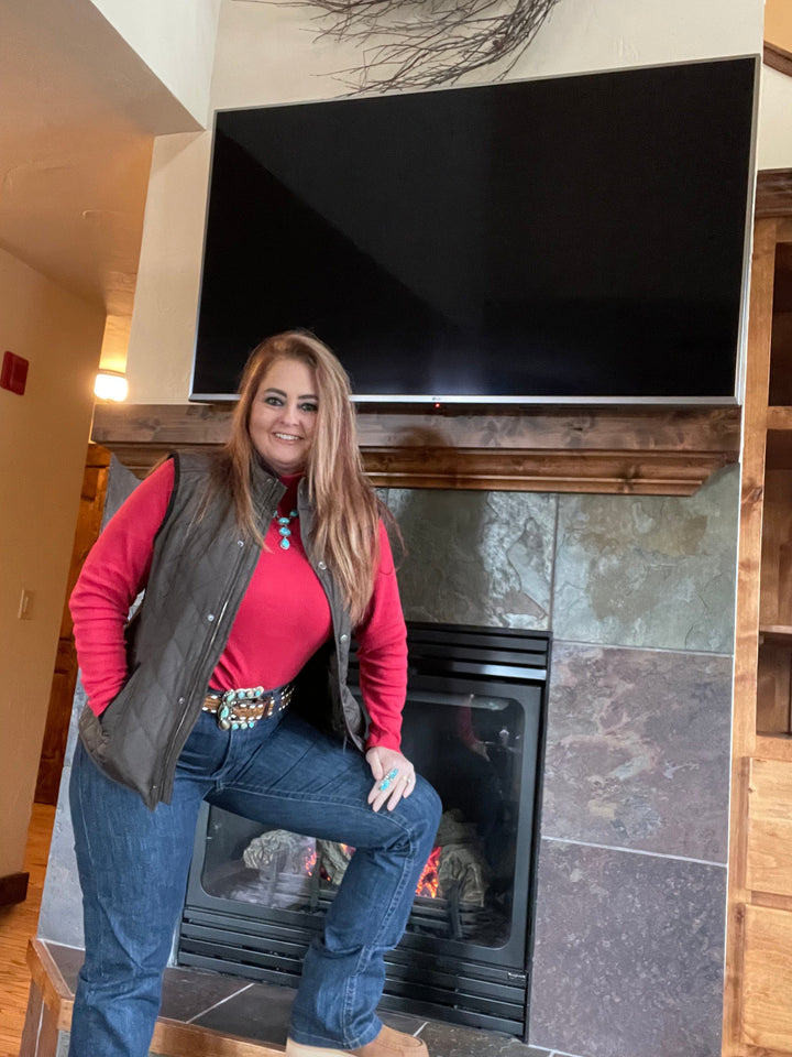 Vista Quilted Vest-Vests-Madison Creek Outfitters-Whiskey Ray's Boutique, Women's Western Wear Boutique in Waxahachie, TX