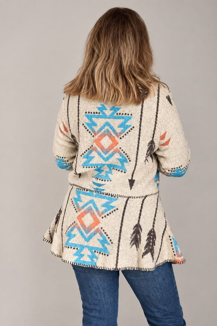 Phoenix Flounce Jacket-Western Jackets-Rhonda Stark Designs-Whiskey Ray's Boutique, Women's Western Wear Boutique in Waxahachie, TX