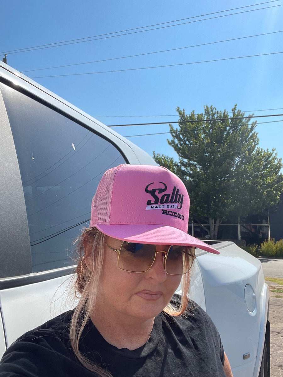 Salty Rodeo -Ruby Trucker Cap – Whiskey Ray's Boutique