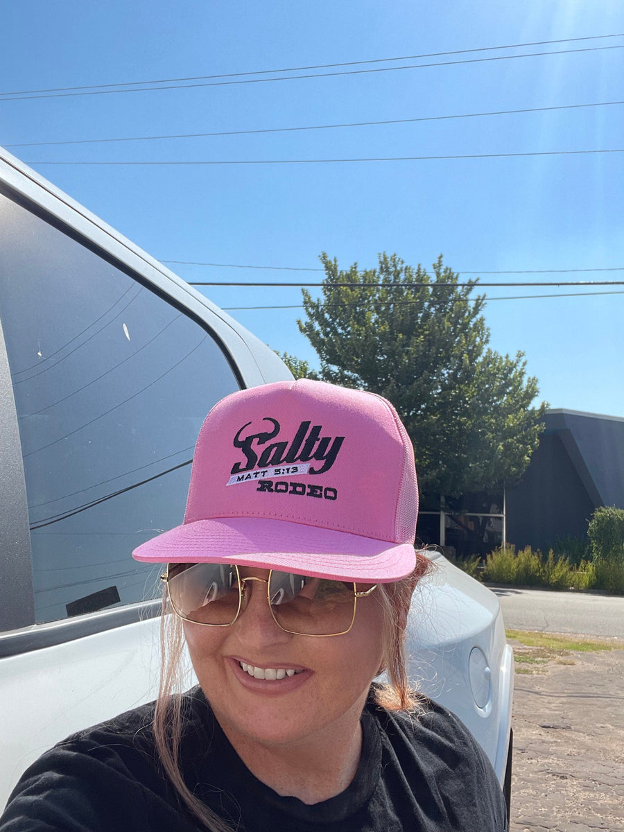 Salty Rodeo -Ruby Trucker Cap – Whiskey Ray's Boutique