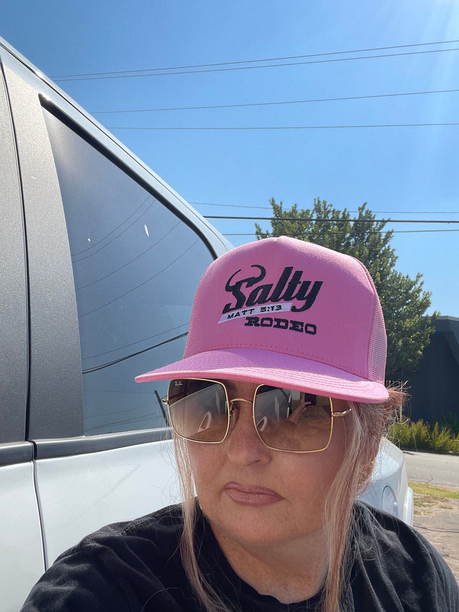 Salty Rodeo -Ruby Trucker Cap – Whiskey Ray's Boutique