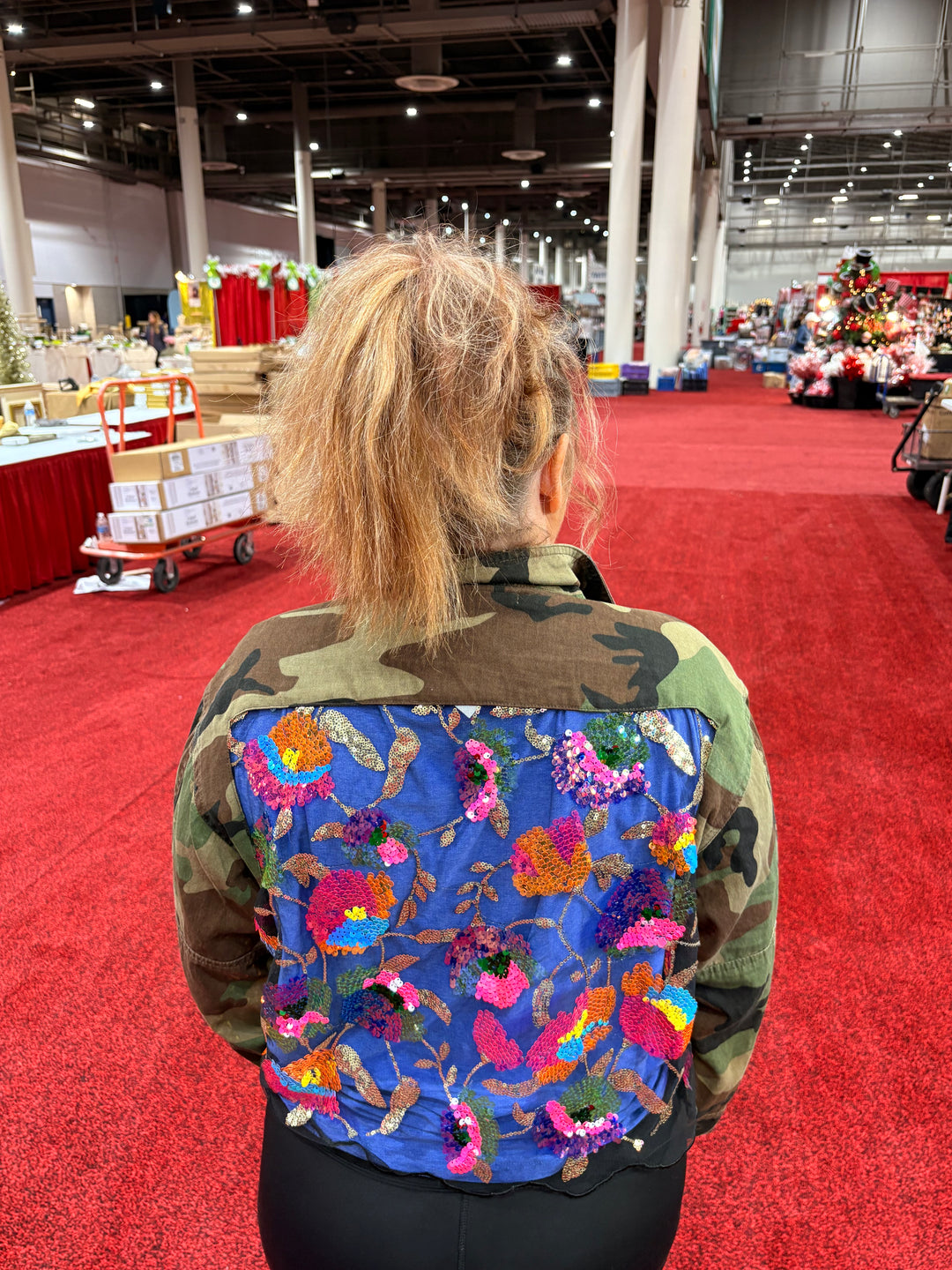 Grit & Glitter Camo Jacket-Coats & Jackets-Scully-Whiskey Ray's Boutique, Women's Western Wear Boutique in Waxahachie, TX