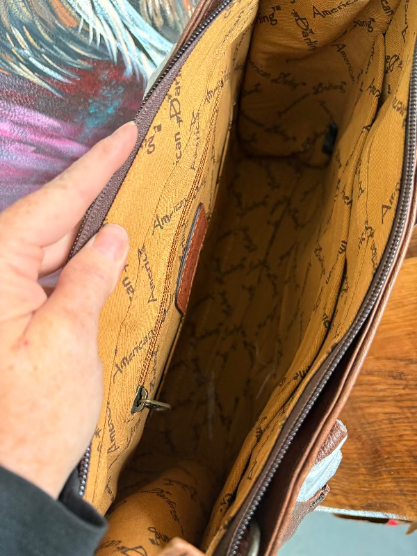 Cowhide & Tooled Leather Trail Boss Tote-Accessories-Whiskey Ray's Boutique-Whiskey Ray's Boutique, Women's Western Wear Boutique in Waxahachie, TX