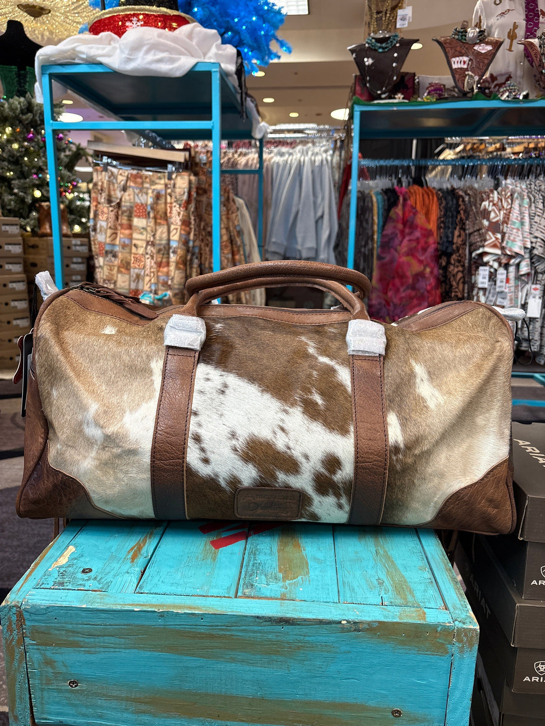 Wildberry Cowide Fringe Tote-Accessories-Whiskey Ray's Boutique-Whiskey Ray's Boutique, Women's Western Wear Boutique in Waxahachie, TX