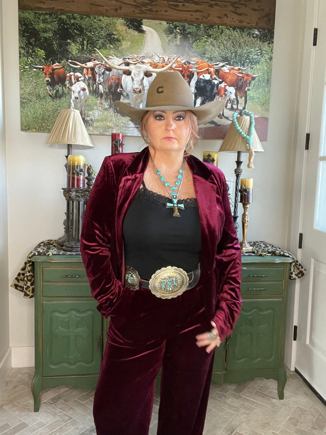 The Samantha Blazer-Blazers-Whiskey Ray's Boutique-Whiskey Ray's Boutique, Women's Western Wear Boutique in Waxahachie, TX