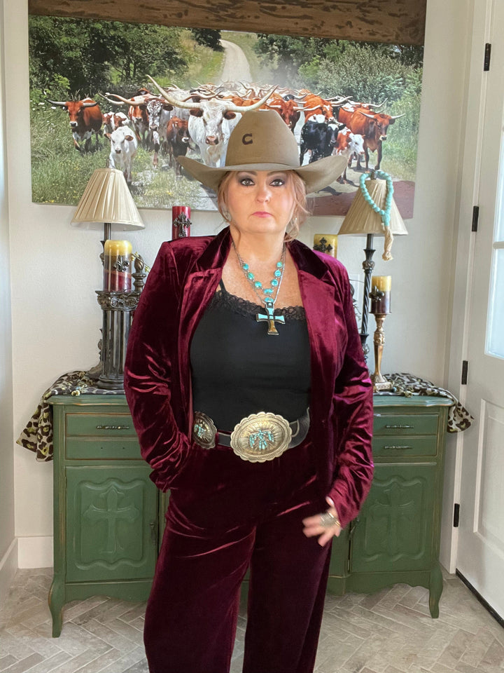 The Samantha Blazer-Blazers-Whiskey Ray's Boutique-Whiskey Ray's Boutique, Women's Western Wear Boutique in Waxahachie, TX