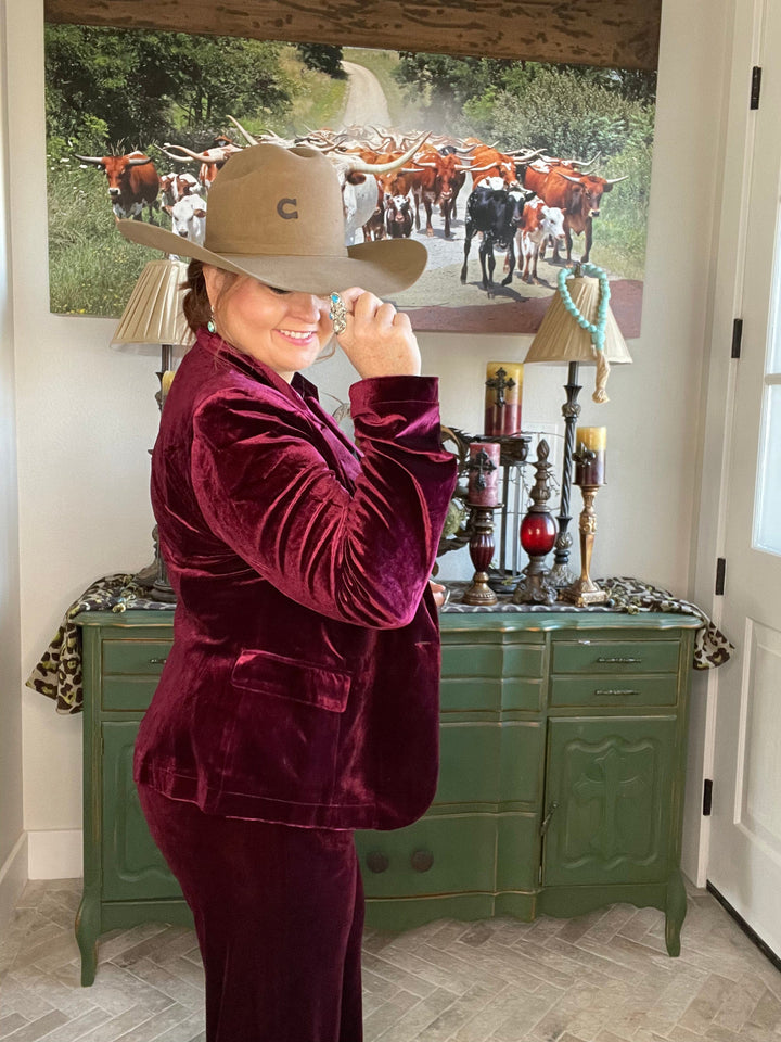 The Samantha Blazer-Blazers-Whiskey Ray's Boutique-Whiskey Ray's Boutique, Women's Western Wear Boutique in Waxahachie, TX