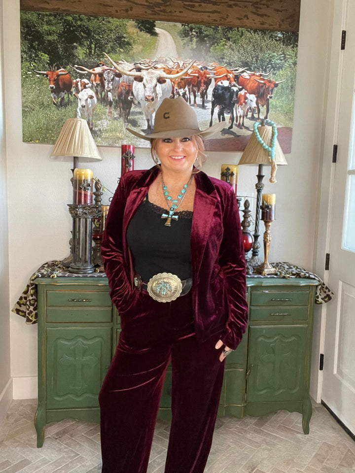 The Samantha Blazer-Blazers-Whiskey Ray's Boutique-Whiskey Ray's Boutique, Women's Western Wear Boutique in Waxahachie, TX
