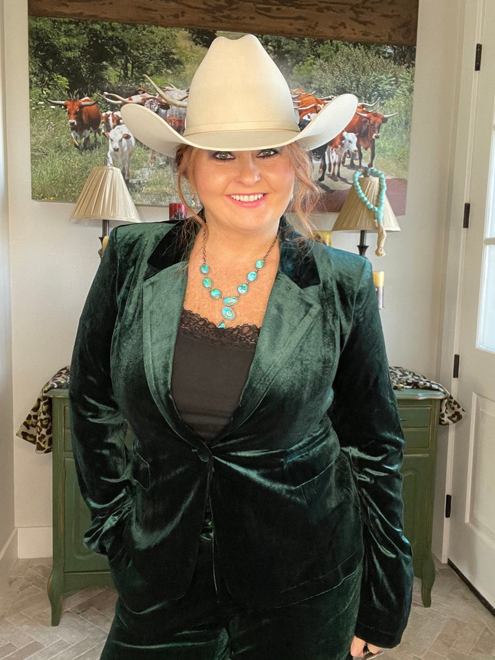 The Samantha Blazer-Blazers-Whiskey Ray's Boutique-Whiskey Ray's Boutique, Women's Western Wear Boutique in Waxahachie, TX
