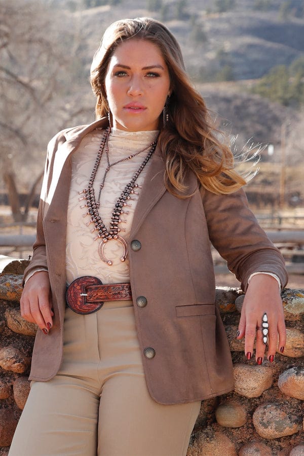Sundance Trail Blazer Jacket-Blazers-Whiskey Ray's Boutique-Whiskey Ray's Boutique, Women's Western Wear Boutique in Waxahachie, TX