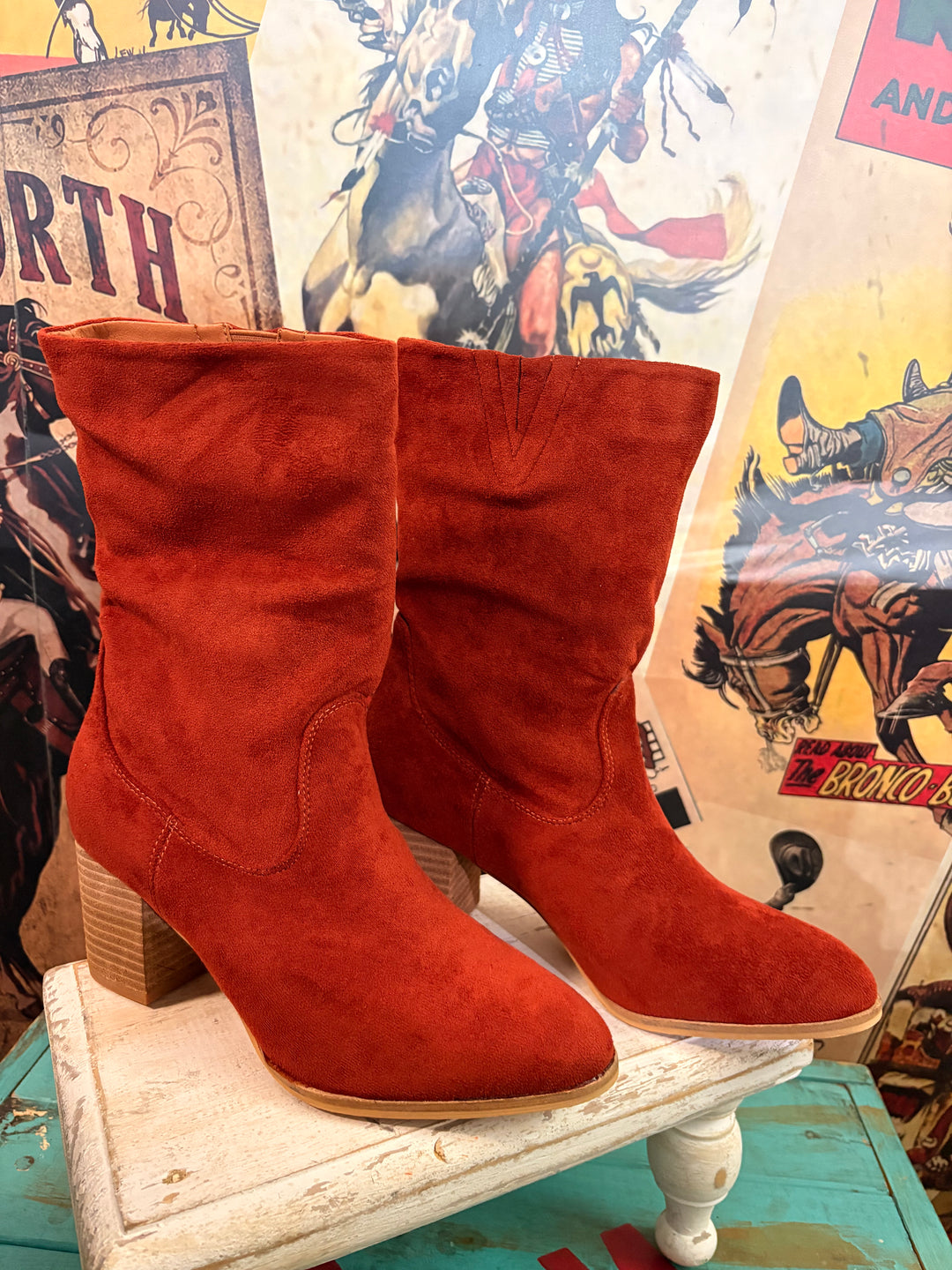 Wicked Rust Boots-Boots-Whiskey Ray's Boutique-Whiskey Ray's Boutique, Women's Western Wear Boutique in Waxahachie, TX