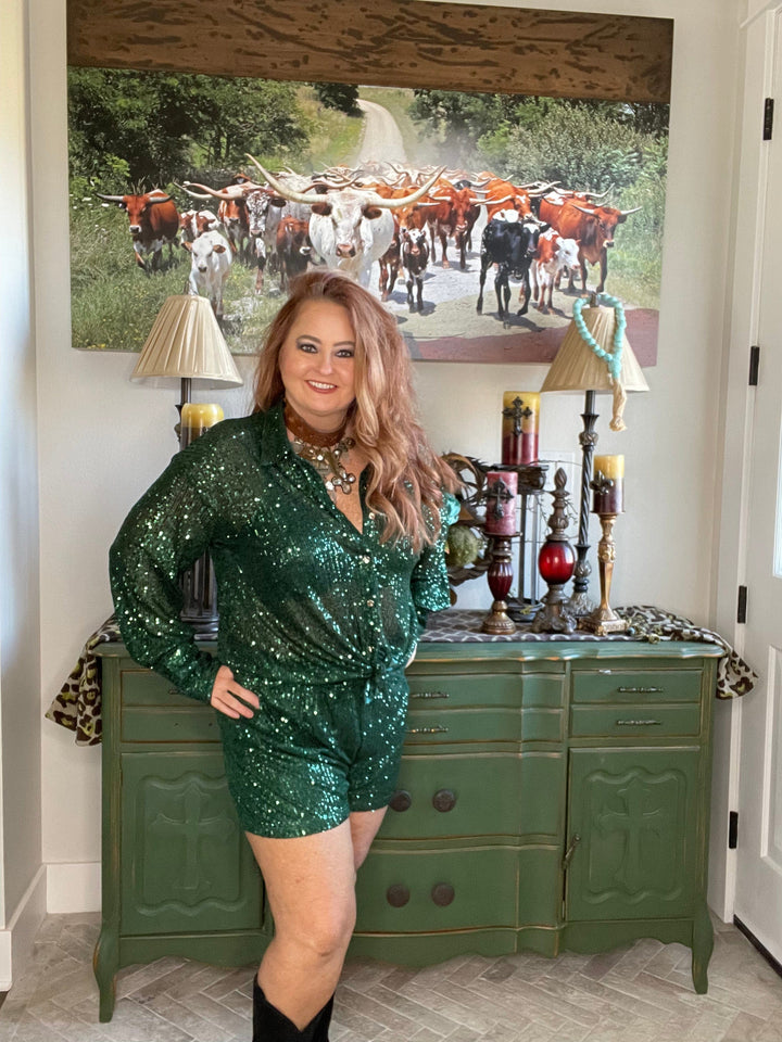 Sequin Shorts-Shorts-Whiskey Ray's Boutique-Whiskey Ray's Boutique, Women's Western Wear Boutique in Waxahachie, TX