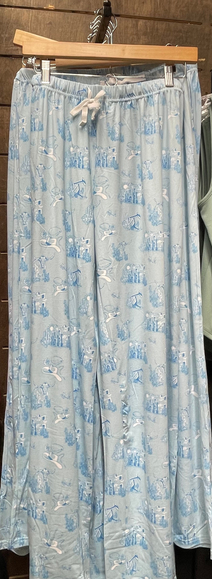 Texas Toile Sleep Pants-Pants-Whiskey Ray's Boutique-Whiskey Ray's Boutique, Women's Western Wear Boutique in Waxahachie, TX