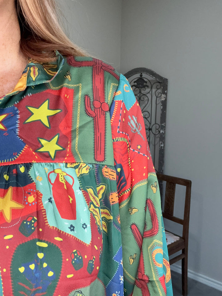 Color Me Cowgirl-Dress-Whiskey Ray's Boutique-Whiskey Ray's Boutique, Women's Western Wear Boutique in Waxahachie, TX