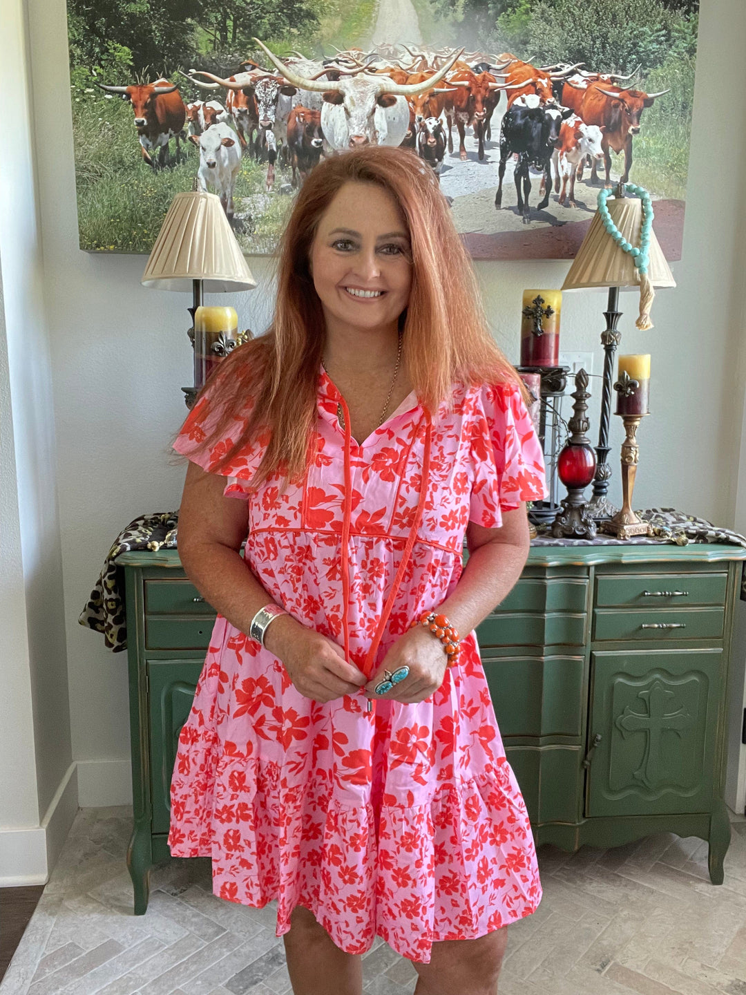 Katelyn Dress Medium / Green / R0333