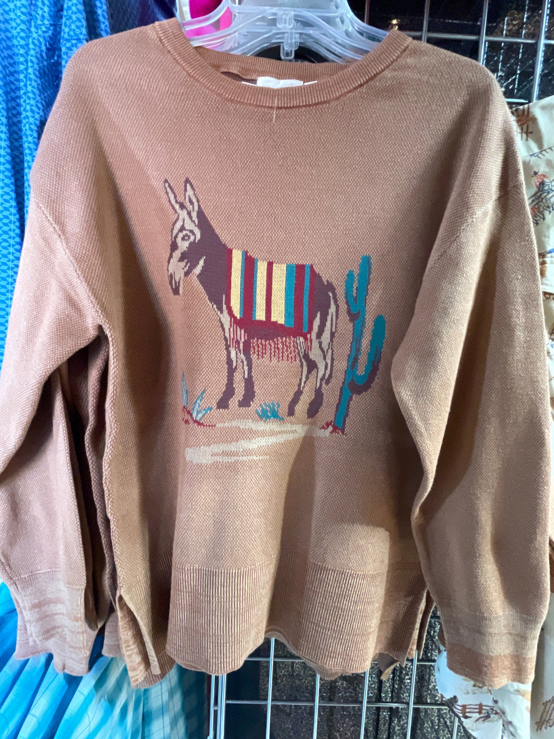 El Burro-Graphic Tops-Whiskey Ray's Boutique-Whiskey Ray's Boutique, Women's Western Wear Boutique in Waxahachie, TX