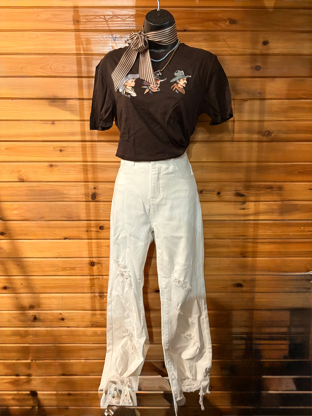 The Outlaw Legends Graphic Tee-Graphic Tops-Whiskey Ray's Boutique-Whiskey Ray's Boutique, Women's Western Wear Boutique in Waxahachie, TX