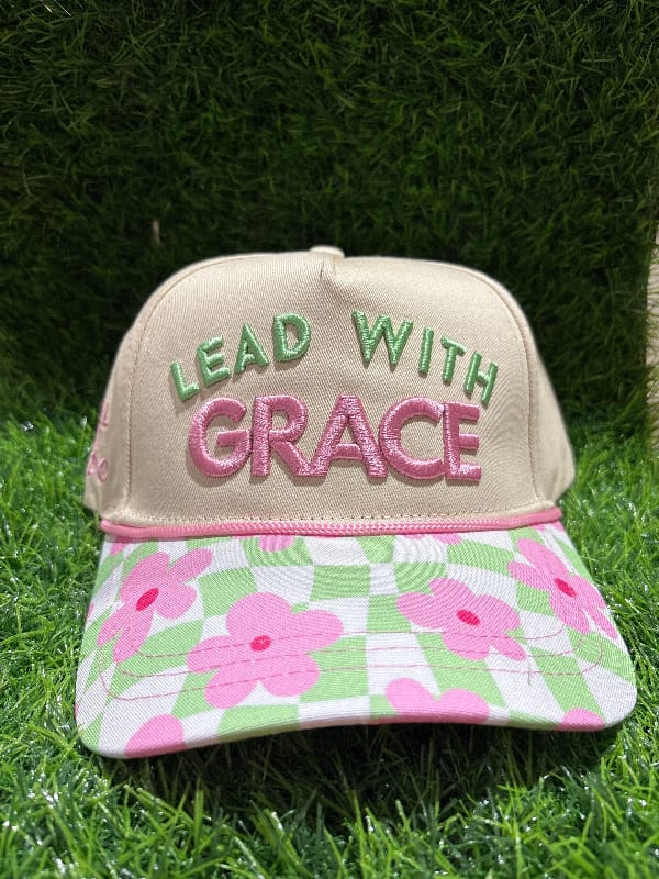 Lead With Grace Cap-Hats-Whiskey Ray's Boutique-Whiskey Ray's Boutique, Women's Western Wear Boutique in Waxahachie, TX