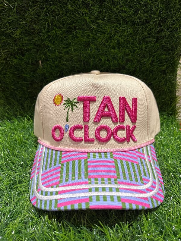 Tan O' Clock Trucker Hat-Hats-Whiskey Ray's Boutique-Whiskey Ray's Boutique, Women's Western Wear Boutique in Waxahachie, TX