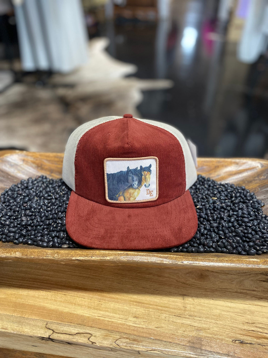 Dolly Estelle Hat - Deuces Wild Corduroy-Hats-Whiskey Ray's Boutique-Whiskey Ray's Boutique, Women's Western Wear Boutique in Waxahachie, TX