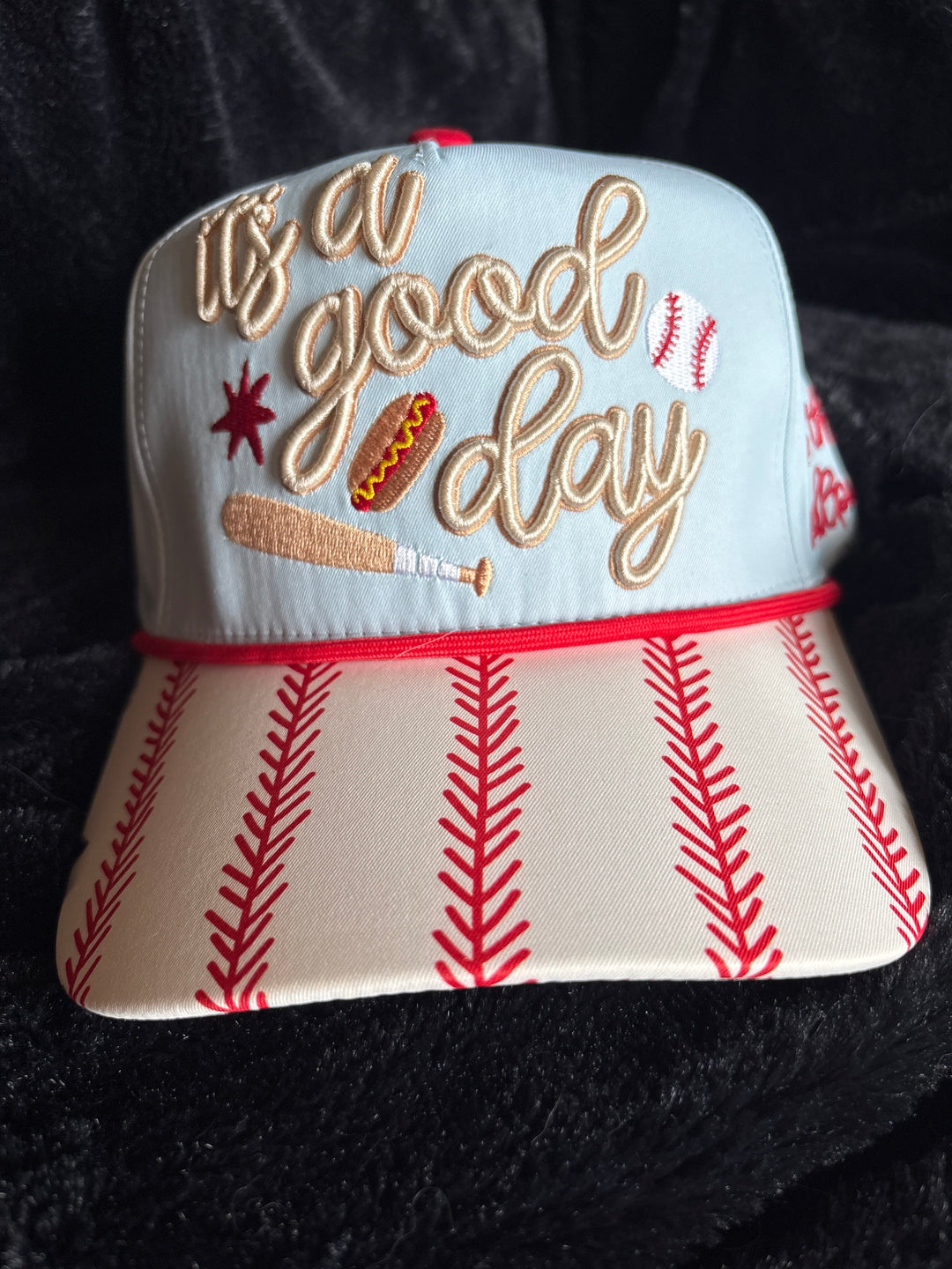 Baseball It’s a Good Day-Hats-Whiskey Ray's Boutique-Whiskey Ray's Boutique, Women's Western Wear Boutique in Waxahachie, TX