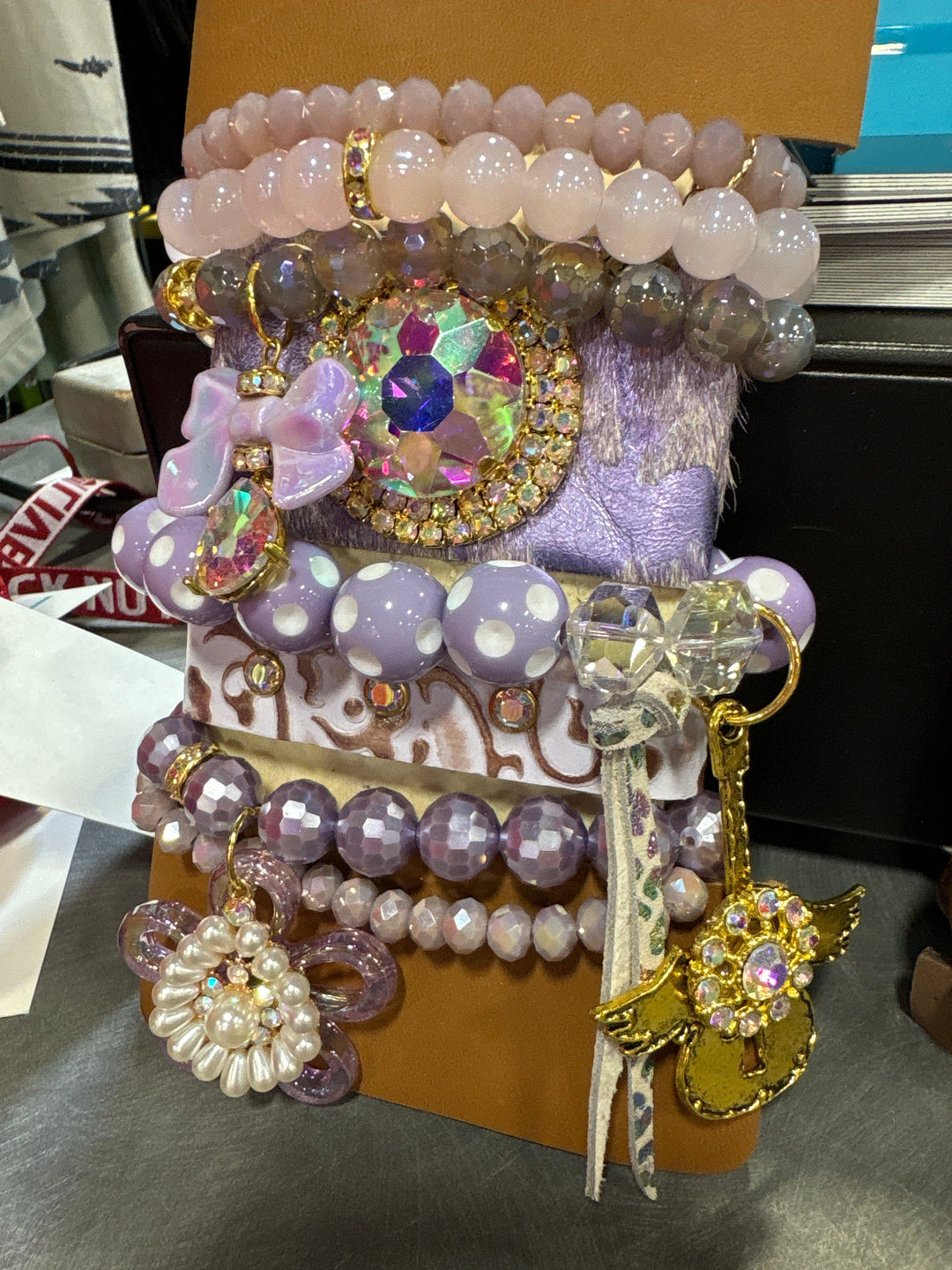 Women's Purple Wardrobe Stack-Purple-Jewelry-Whiskey Ray's Boutique-Whiskey Ray's Boutique, Women's Western Wear Boutique in Waxahachie, TX