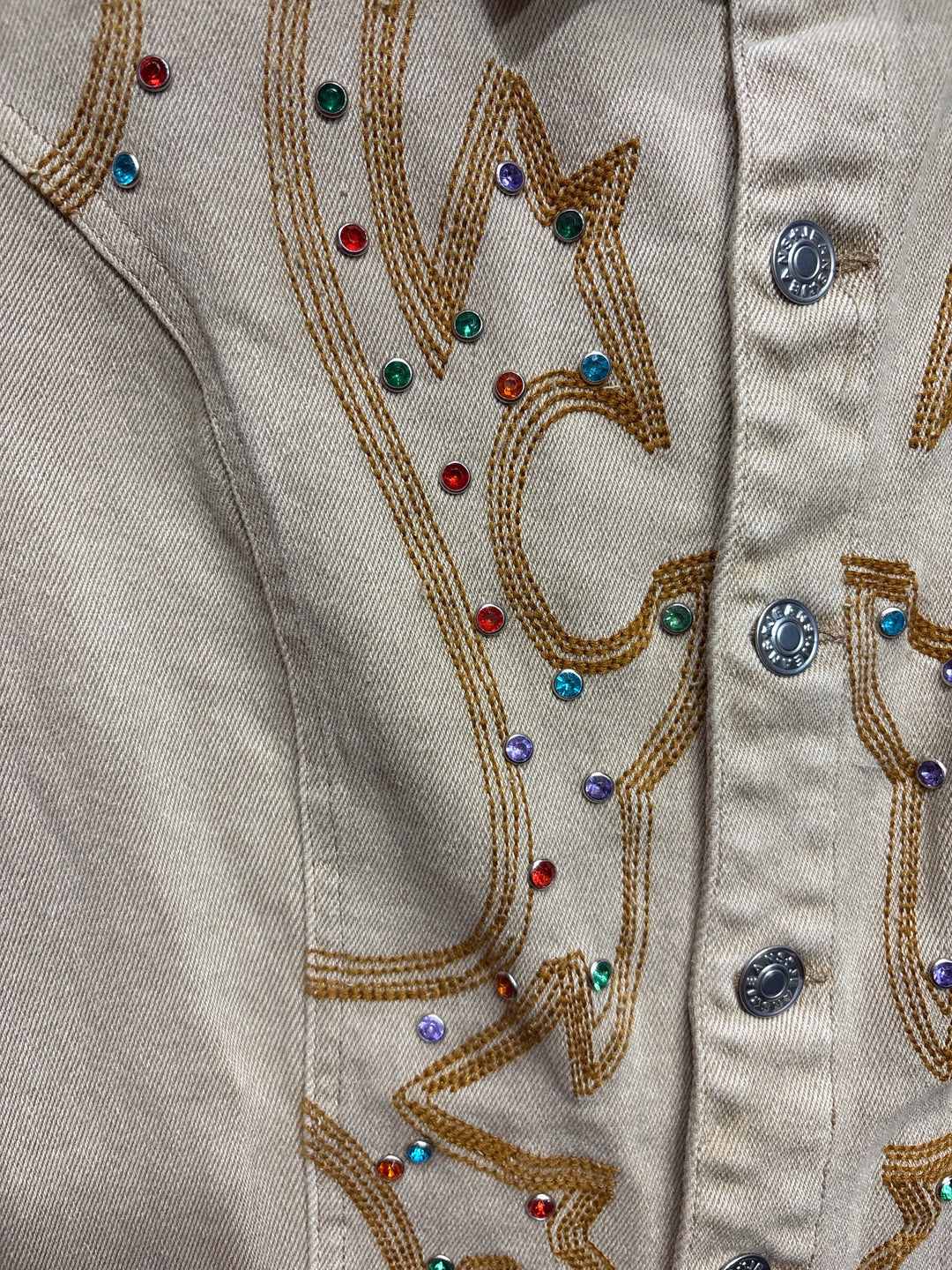 Dusty Trail Rhinestone Romper-Jumpsuits & Rompers-Whiskey Ray's Boutique-Whiskey Ray's Boutique, Women's Western Wear Boutique in Waxahachie, TX