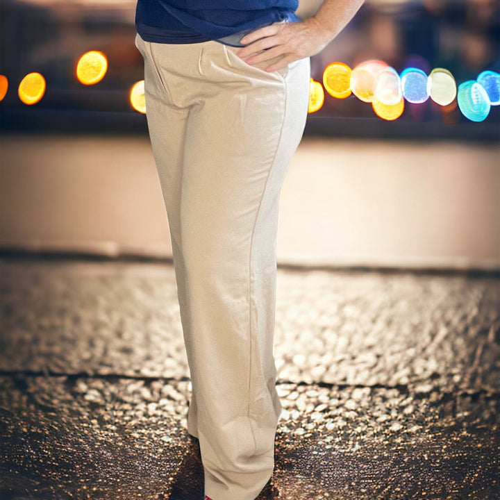 Khaki Trouser-Pants-Whiskey Ray's Boutique-Whiskey Ray's Boutique, Women's Western Wear Boutique in Waxahachie, TX