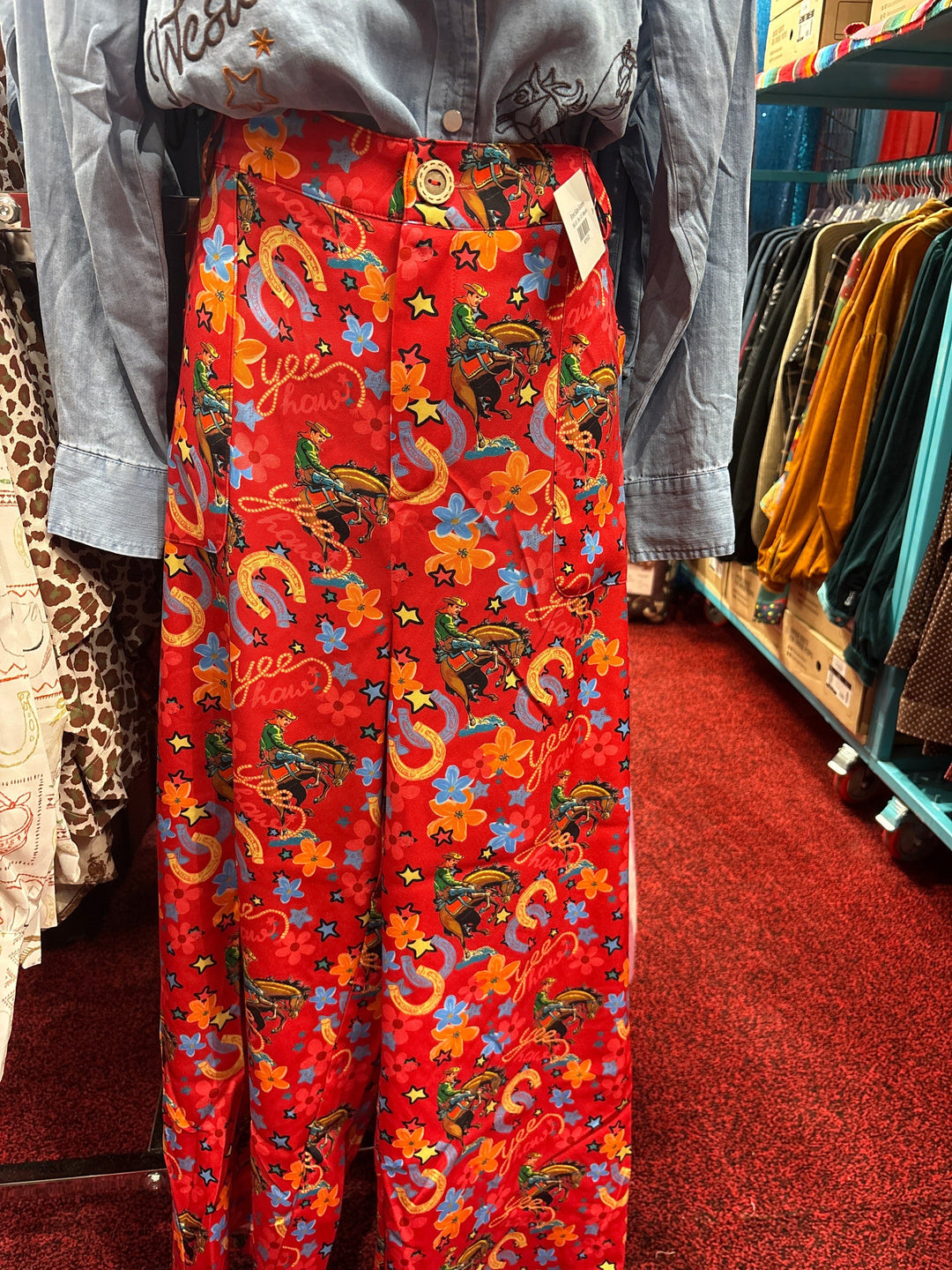 Bronc Babe Bottoms-Pants-Whiskey Ray's Boutique-Whiskey Ray's Boutique, Women's Western Wear Boutique in Waxahachie, TX