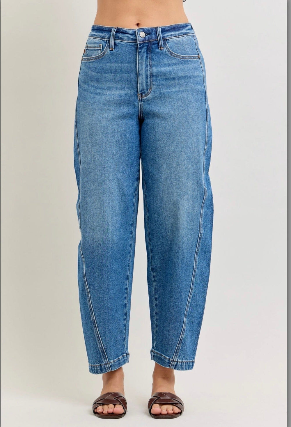 HW Barrel Rigid Magic Jean-Pants-Whiskey Ray's Boutique-Whiskey Ray's Boutique, Women's Western Wear Boutique in Waxahachie, TX