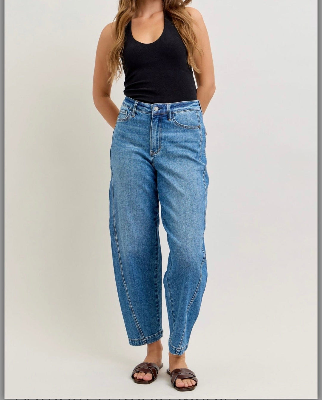 HW Barrel Rigid Magic Jean-Pants-Whiskey Ray's Boutique-Whiskey Ray's Boutique, Women's Western Wear Boutique in Waxahachie, TX