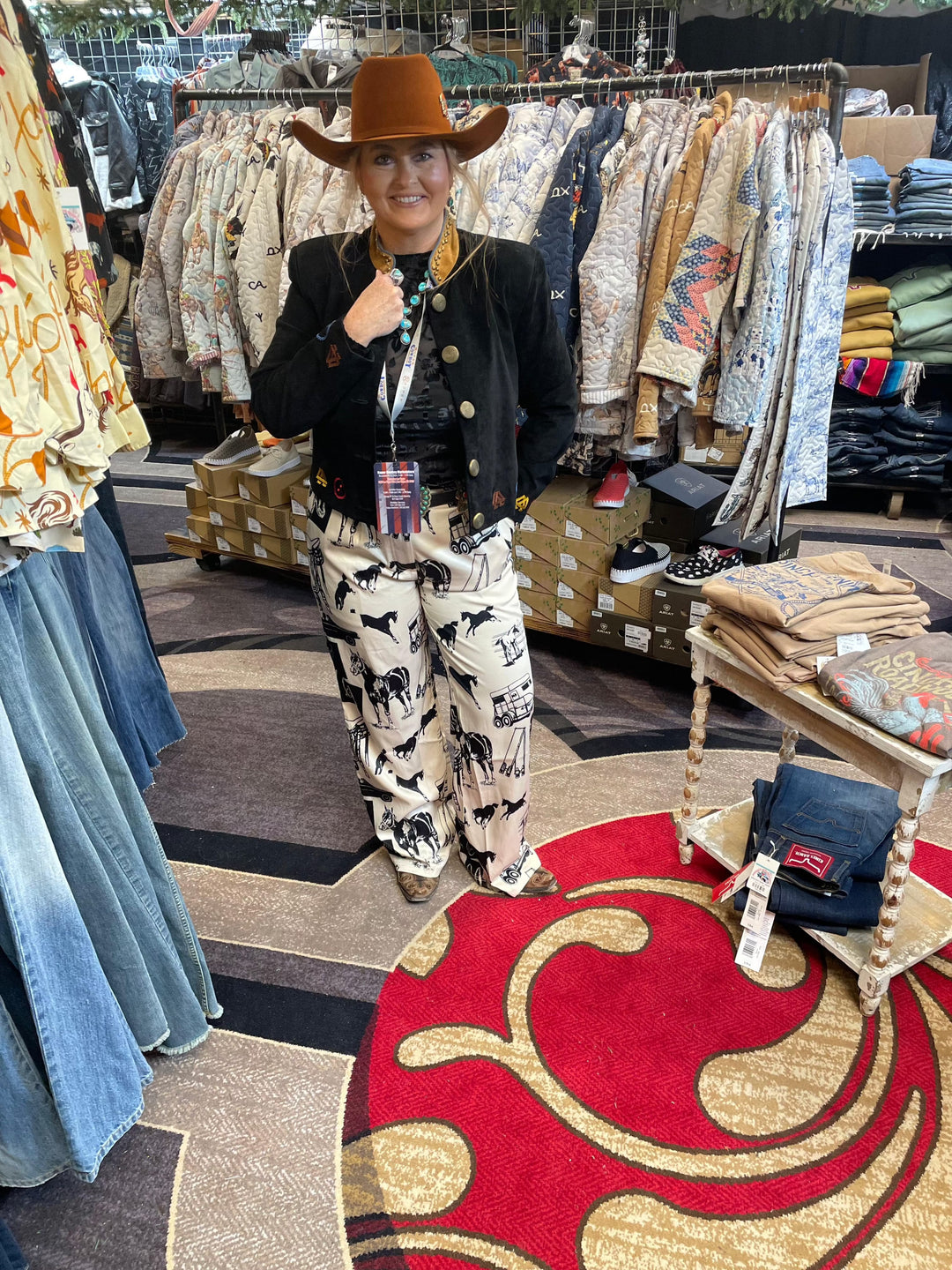 Texas City Trouser Pant-Pants-Whiskey Ray's Boutique-Whiskey Ray's Boutique, Women's Western Wear Boutique in Waxahachie, TX