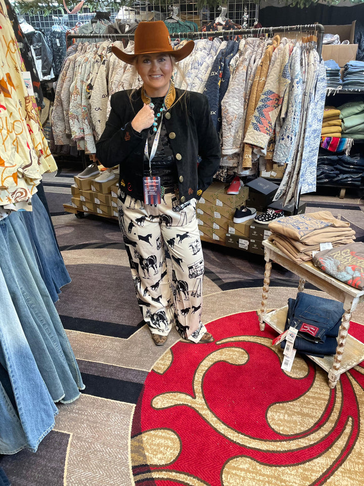 Texas City Trouser Pant-Pants-Whiskey Ray's Boutique-Whiskey Ray's Boutique, Women's Western Wear Boutique in Waxahachie, TX