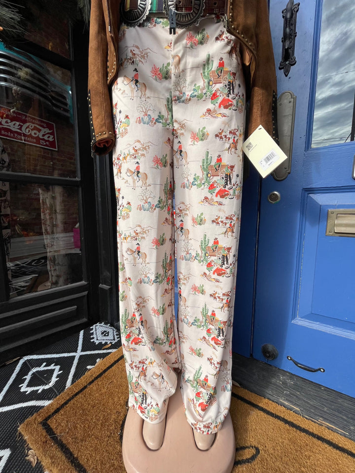 Wagon Trouser Pant-Pants-Whiskey Ray's Boutique-Whiskey Ray's Boutique, Women's Western Wear Boutique in Waxahachie, TX