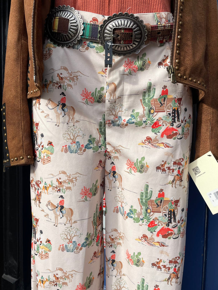 Wagon Trouser Pant-Pants-Whiskey Ray's Boutique-Whiskey Ray's Boutique, Women's Western Wear Boutique in Waxahachie, TX