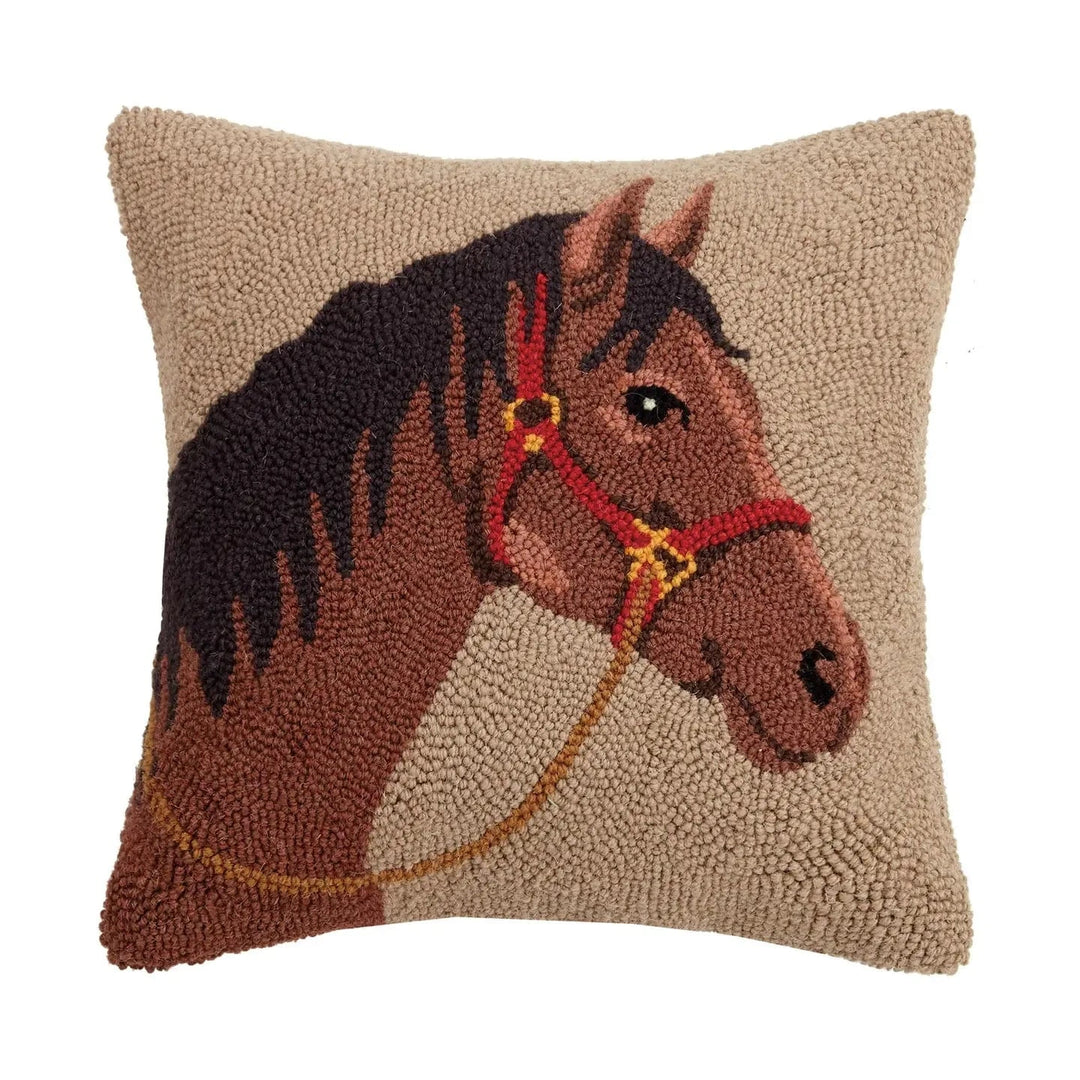 Horse Hook Pillow-Pillows-Whiskey Ray's Boutique-Whiskey Ray's Boutique, Women's Western Wear Boutique in Waxahachie, TX