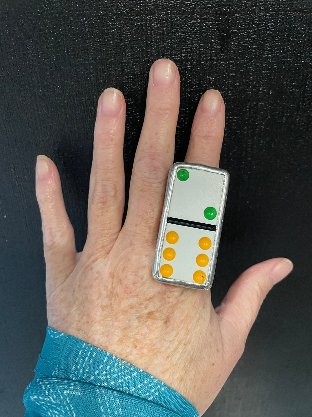 Domino Adjustable Ring-Rings-Whiskey Ray's Boutique-Whiskey Ray's Boutique, Women's Western Wear Boutique in Waxahachie, TX