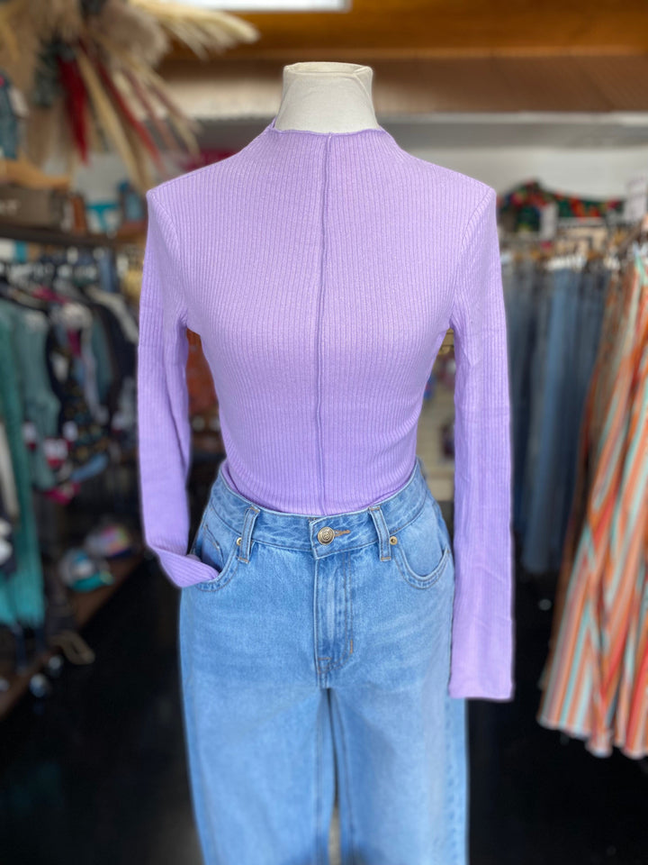 Front Seam Ribbed Sweater-Sweaters-Whiskey Ray's Boutique-Whiskey Ray's Boutique, Women's Western Wear Boutique in Waxahachie, TX